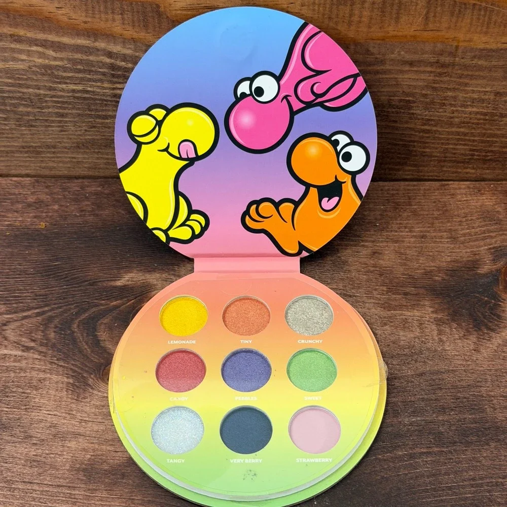 Taste Beauty Nerds Candy 9-Shade Eyeshadow Palette Vibrant Rainbow Colors New